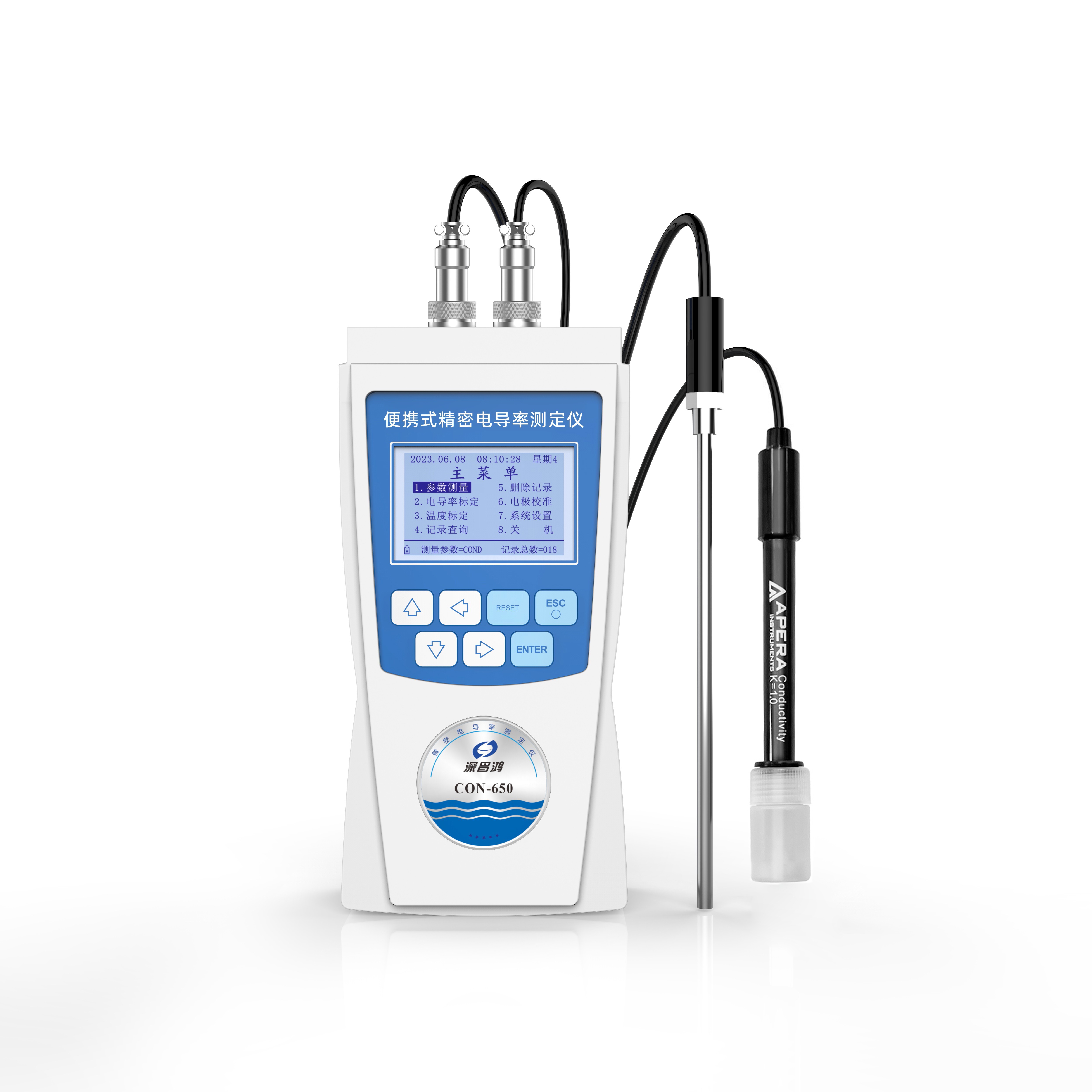 CON-650型便攜式電導率儀